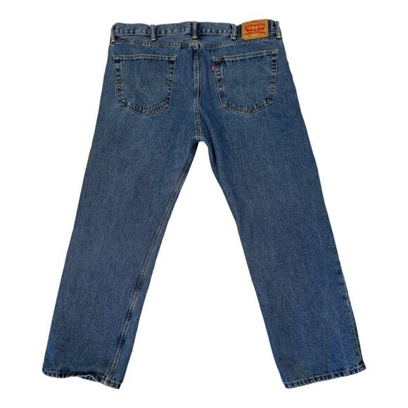 Levi’s Men’s 505 Denim Straight Leg Jeans Size 42x30 - Picture 3 of 6
